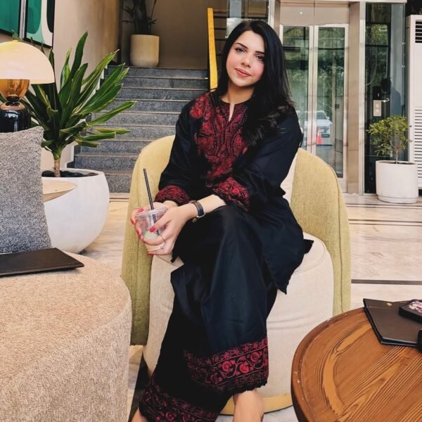 Embroidered Farshi Shalwar Set